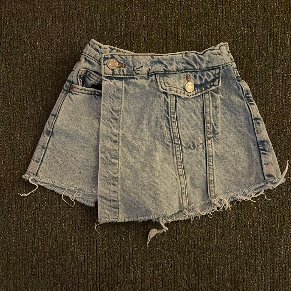 Girls Denim Skort